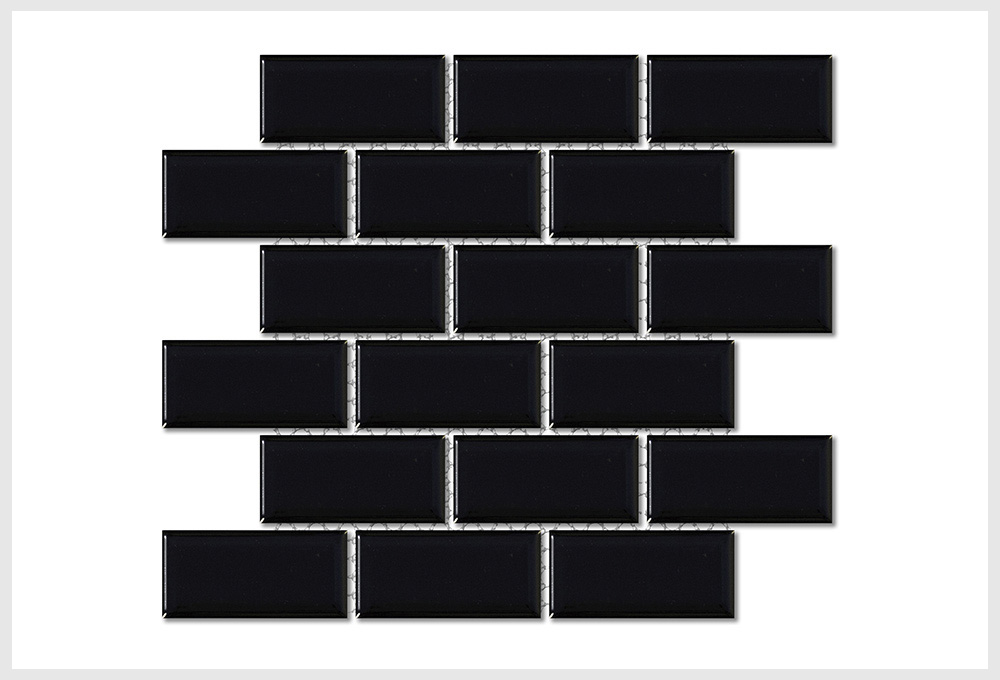 2″x4″ Bevel Mosaic | KAFFRBLO—0002A52