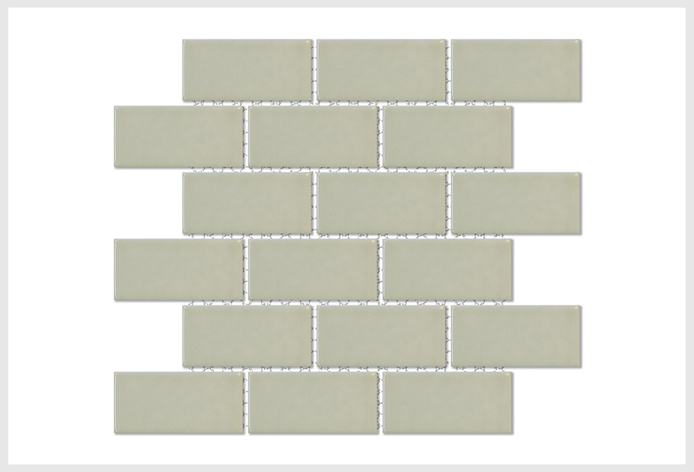 2″x4″ Flat Mosaic | KAFFRELO—0007C42